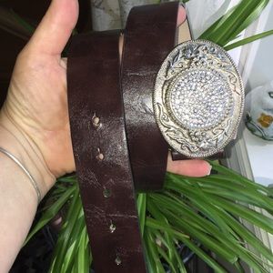 BEAUTIFUL WESTERN RHINESTONE BELT